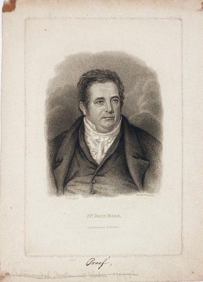 John Bird, Astronomie-Dozent von Unbekannt