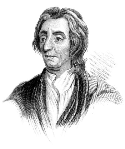 John Locke, englischer Philosoph, um 1850 von Unbekannt