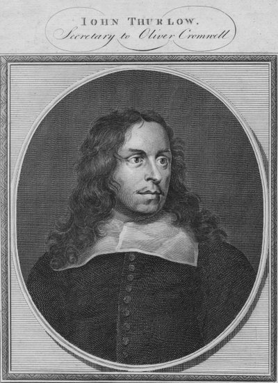 John Thurlow, Sekretär von Oliver Cromwell, 1784 von Unbekannt