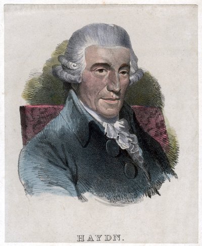 Joseph Haydn, österreichischer Komponist von Unbekannt