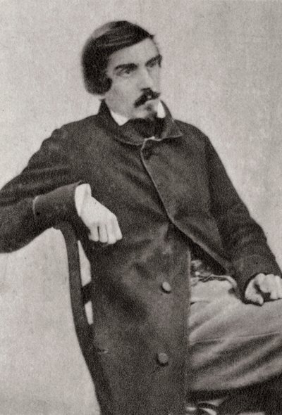 Jules de Goncourt, französischer Autor, 1868 von Unbekannt