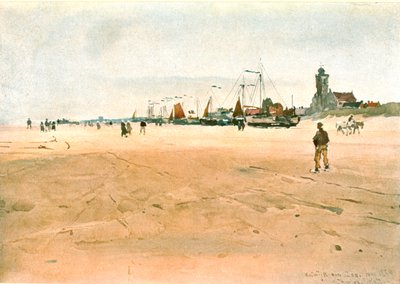 Kattwijk aan Zee im Jahr 1889, ca. 1900 von Unbekannt