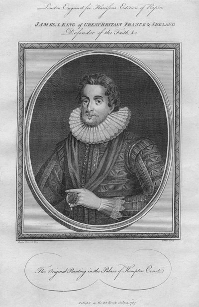 König James I, 1787 von Unbekannt