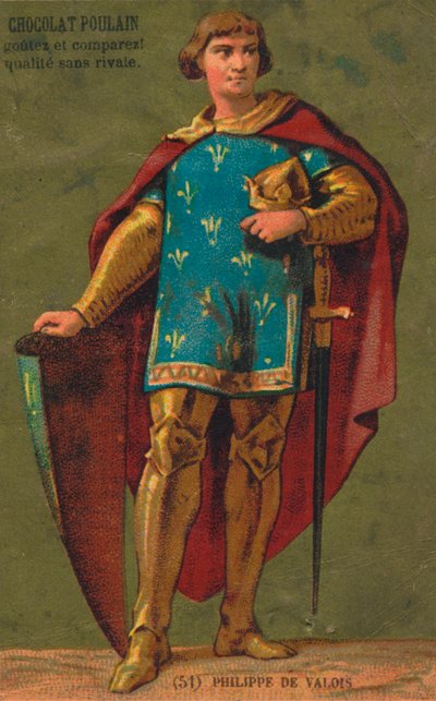König Philipp VI. 1293-1350, König von Frankreich von Unbekannt