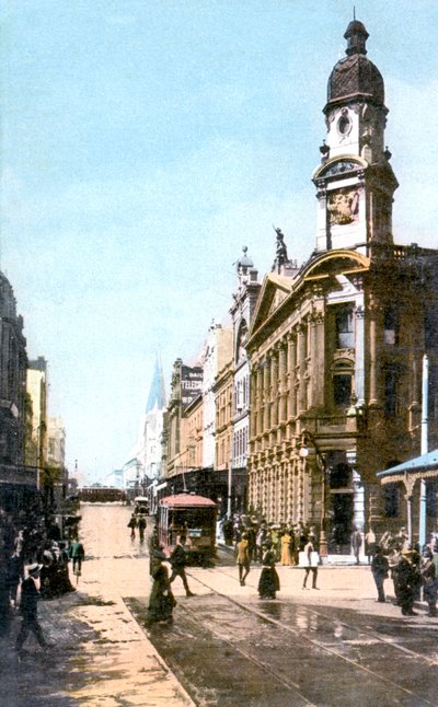 King Street, Sydney, Australien, ca. 1900er von Unbekannt