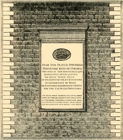 Denkmal von König Theodor, 1881 von Unbekannt