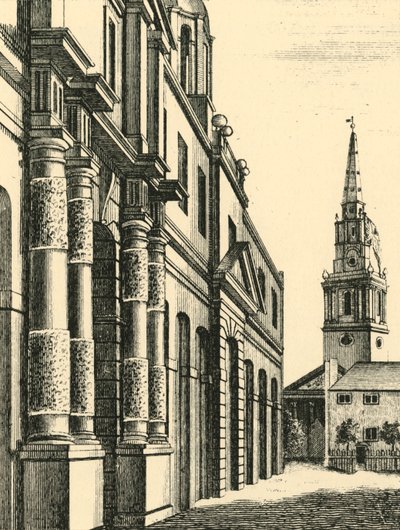 Kings Mews, ca. 1750, 1925 von Unbekannt