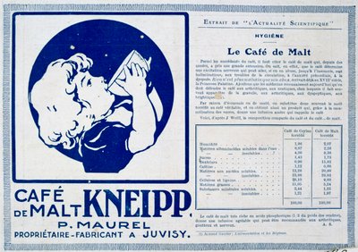 Kneipp Café de Malt, Werbung, 1915 von Unbekannt