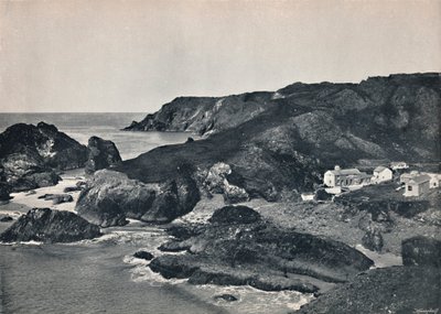 Kynance Cove - Die Bucht und das Dorf, 1895 von Unbekannt