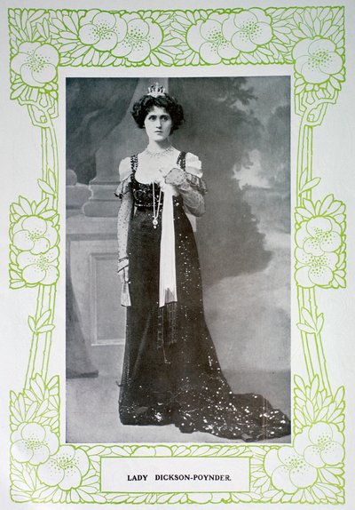 Lady Dickson-Poynder, 1901 von Unbekannt
