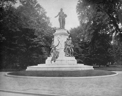 Lafayette-Statue, Washington, D.C., ca. 1897 von Unbekannt