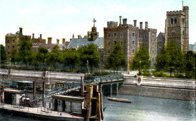 Lambeth Palace, London, 20. Jahrhundert von Unbekannt