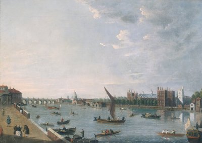 Lambeth Palace vom Horseferry von Unbekannt