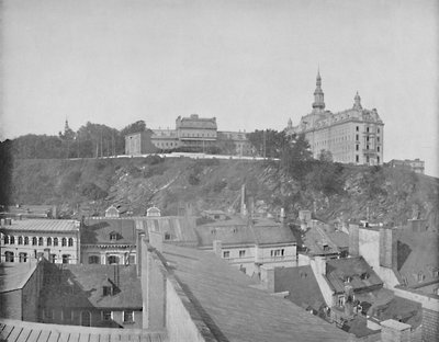 Gebäude der Laval-Universität, Stadt Quebec, um 1897 von Unbekannt
