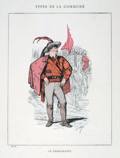 Le Garibaldien, Pariser Kommune, 1871 von Unbekannt