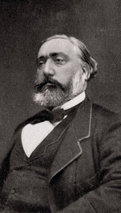 Léon Gambetta, französischer Staatsmann, 1881 von Unbekannt