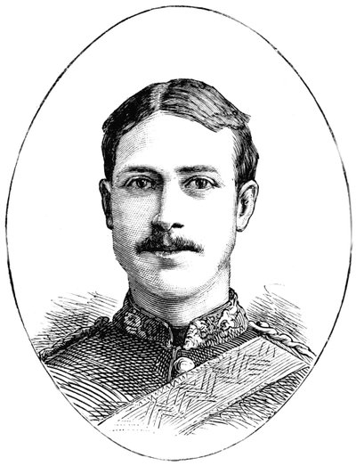 Leutnant Henry Gribble, 3. Dragonergarde, um 1882 von Unbekannt