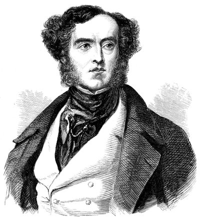 Lord George Bentinck, 1802-1848, 19. Jahrhundert von Unbekannt