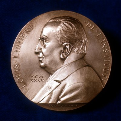 Louis Jean Lumière 1864-1948, Pionier der Kinematographie, ca. 1935 von Unbekannt