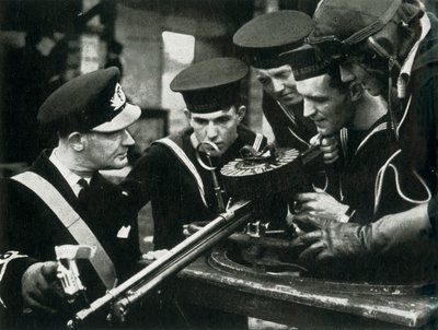 Maschinengewehrunterricht, Fleet Air Arm, ca. 1943 von Unbekannt
