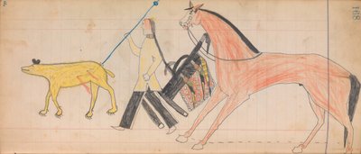 Maffet Ledger: Zeichnung, ca. 1874-81 von Unbekannt