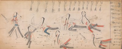 Maffet Ledger: Zeichnung, ca. 1874-81 von Unbekannt