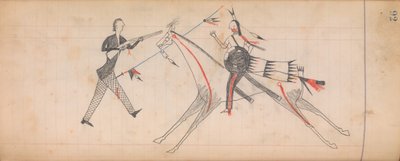 Maffet Ledger: Zeichnung, ca. 1874-81 von Unbekannt