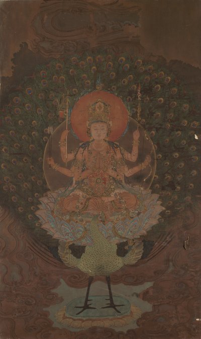 Mahamayuri Kujaku Myoo, 1868-1912 von Unbekannt