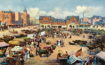 Marktplatz, Johannesburg, 1901 von Unbekannt
