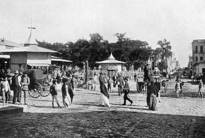 Marktplatz, Asuncion, Paraguay, 1911 von Unbekannt