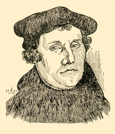 Martin Luther, 1529, ca. 1930 von Unbekannt
