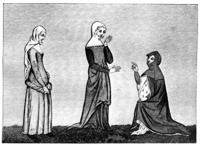 Matrons, 14. Jahrhundert, 1910 von Unbekannt