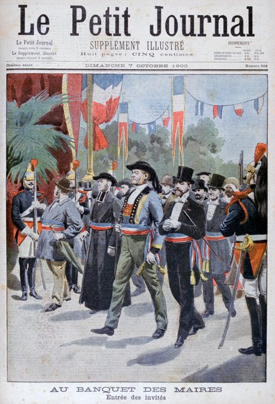 Bürgermeisterbankett, Paris von Unbekannt
