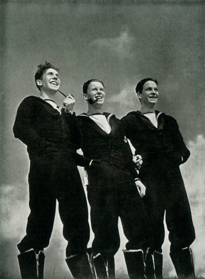 Männer der Royal Navy, ca. 1943 von Unbekannt