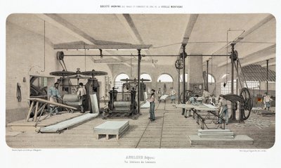 Metalle, Zink Zinkwalzwerk, Angleur, Belgien von Unbekannt