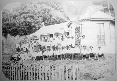 Missionsschule, Levuka, Fidschi, 1888 von Unbekannt