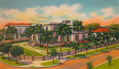 Moderne Residenz in El Prado, Barranquilla, c1940er von Unbekannt