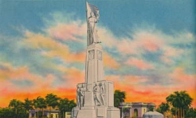 Denkmal für die Flagge, Barranquilla, um 1940er von Unbekannt