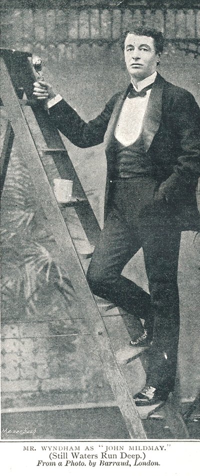 Mr. Charles Wyndham, ca. 1890er von Unbekannt