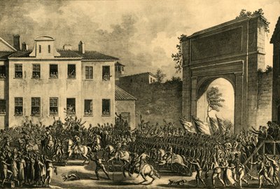 Napoleon betritt Mailand, 14. Mai 1796 von Unbekannt