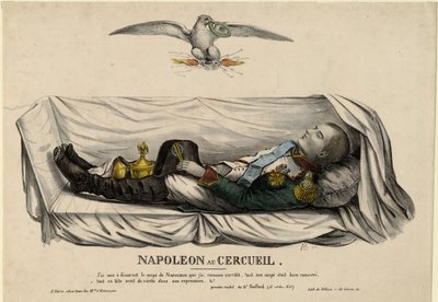 Napoleons Sarg, ca. 1840 von Unbekannt