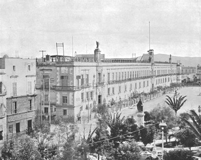 Nationalpalast, Mexiko-Stadt, Mexiko, um 1900 von Unbekannt