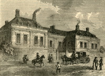 Newcastle House, ca. 1872 von Unbekannt