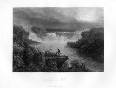 Niagarafälle, 1855 von Unbekannt