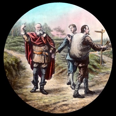 Obstinate geht nach Hause, um 1910 von Unbekannt