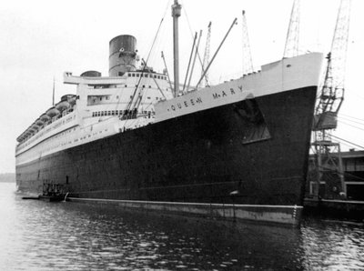 Ozeandampfer RMS Queen Mary von Unbekannt