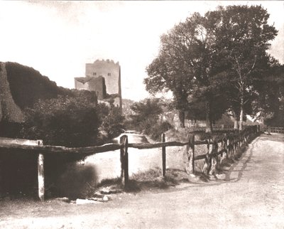Alter Graben, Portchester Castle, Hampshire, 1894 von Unbekannt