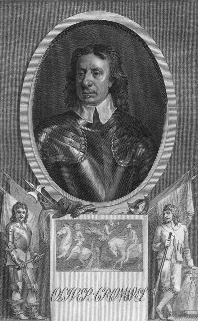 Oliver Cromwell, 1789 von Unbekannt