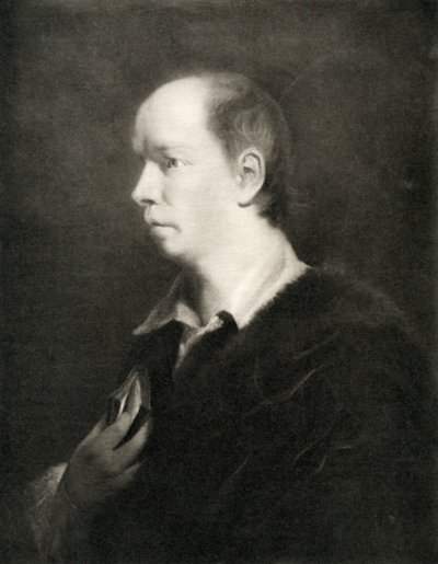 Oliver Goldsmith, irisch-britischer Dramatiker von Unbekannt