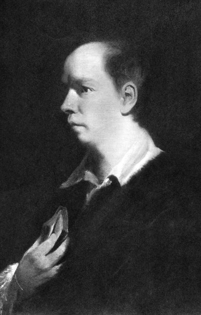 Oliver Goldsmith, irischer Schriftsteller und Arzt, 19. Jahrhundert von Unbekannt